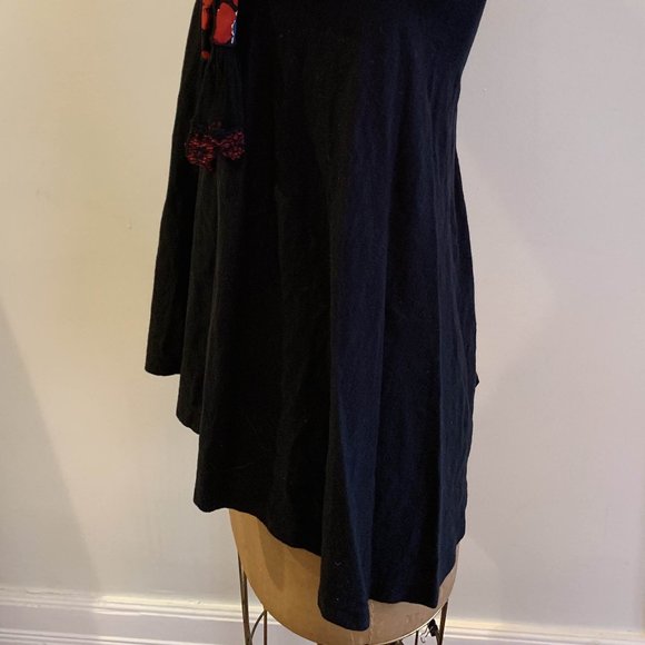 NWT Y2K Anna Sui Cotton Silk T-Shirt Top PS seam open - Picture 5 of 12